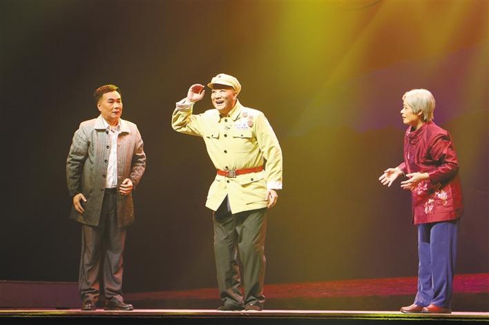 【中首   陕西   图】《张富清1948》在渭南首演