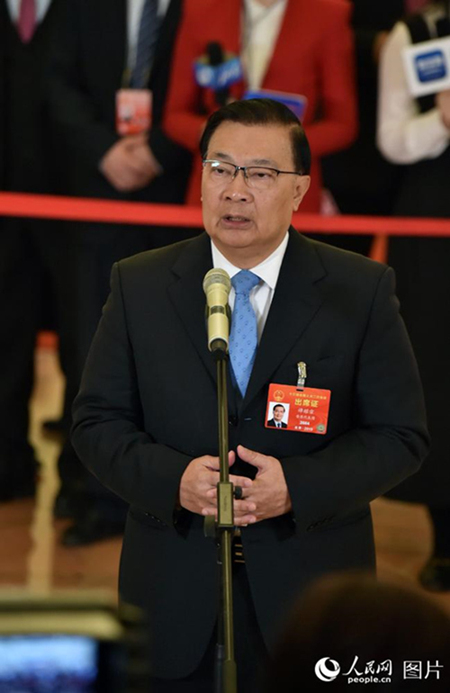 譚耀宗代表：香港希望加強跟大灣區各個城市合作