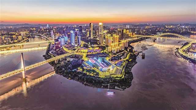 重慶江北區高水準建設國際消費中心城市新地標