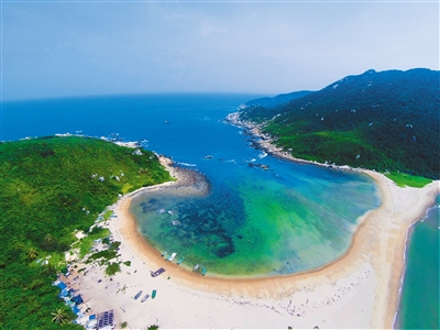 末尾有圖【視覺海南左下圖圖文列表】【即時快訊】萬寧大洲島：動植物是這裡真正的主人