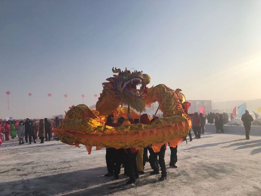 冬捕迎春 鱼腾送暖 柳河县第二届冬捕节开幕