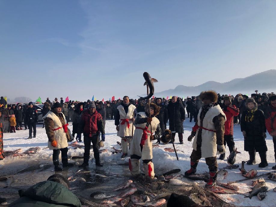 冬捕迎春 鱼腾送暖 柳河县第二届冬捕节开幕