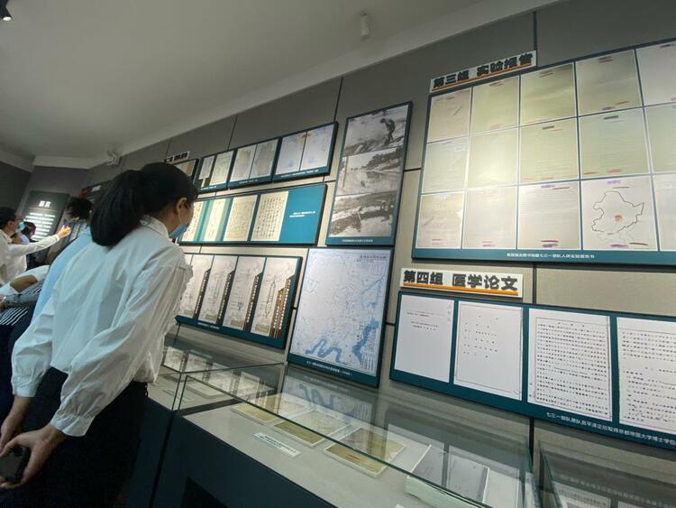 首次展出731部队“房友会”等资料 《侵华日军细菌站档案史料专题展》开幕