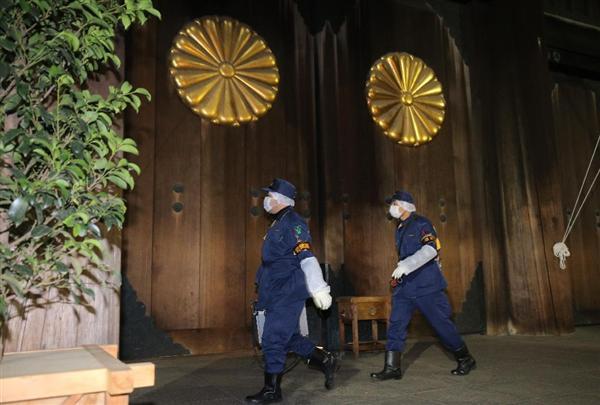 日本靖国神社被烧图片图片