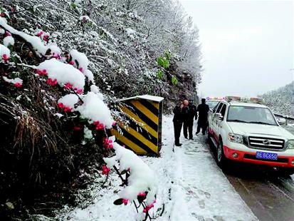 立冬日鄂西南迎来2018年冬首场雪