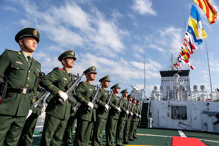 图片默认标题_fororder_（自采）《录音新闻》中国海警舰艇到访菲律宾 中方：标志着中菲海警合作迈出新步伐 (509字数)2
