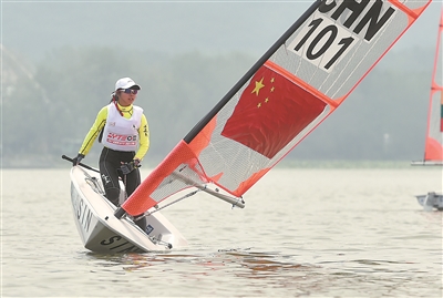 （社會廣角圖文）2017世界Byte帆船大獎賽在南京開賽