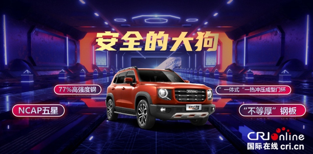 汽车频道【资讯列表】预售价12.5万-14.6万 哈弗大狗联合京东共创潮玩