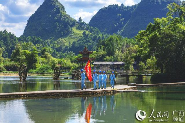 广西靖西：鹅泉带来好光景 旅游扶贫美了乡村