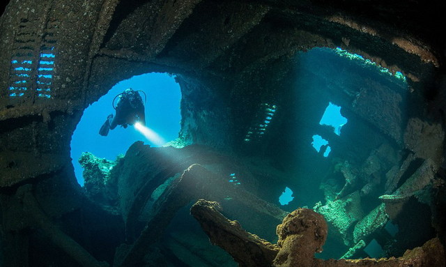 探秘西太平洋“幽靈墓地” 數十艘日本戰艦長眠海底