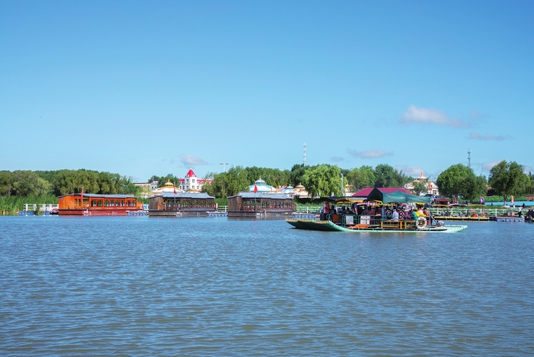 吉林查干湖旅游景点图片