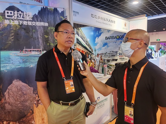 Turismo ng Pilipinas, naka-eksibit sa CIFTIS: posibleng muling magbukas sa mga biyaherong Tsino sa unang kuwarter ng 2021