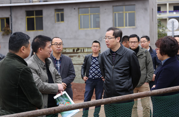 宜賓市翠屏區委副書記蘭宏彬專題調研白花鎮區域副中心建設工作