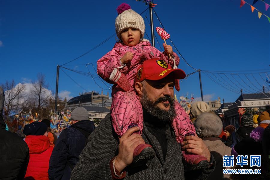 俄罗斯欢庆“谢肉节”