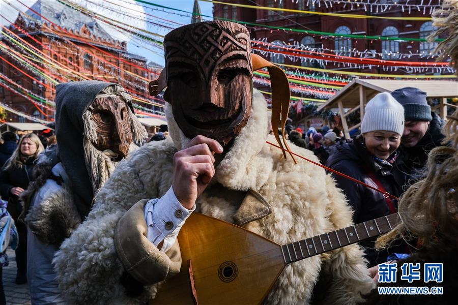 俄罗斯欢庆“谢肉节”