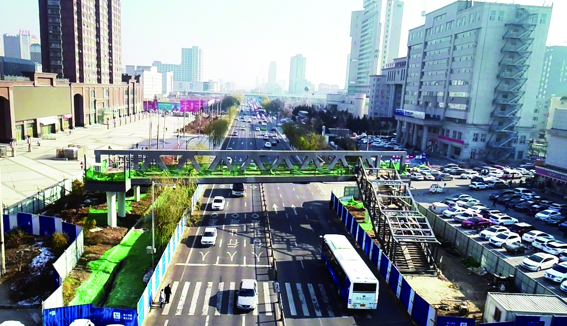 2018年長春市新建三座人行過街天橋 破解交通難題