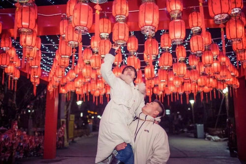 【河南供稿】2020年平頂山市郟縣三蘇園新春燈會開幕
