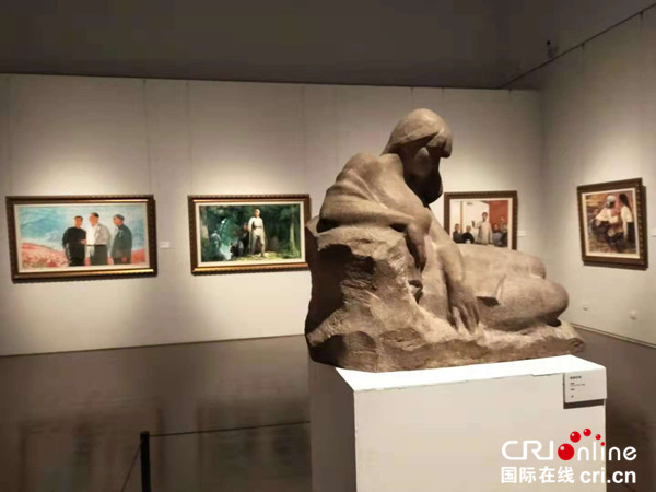 【上海】【文化】“同道——邱瑞敏、吴慧明艺术研究展”在上海中华艺术宫开幕
