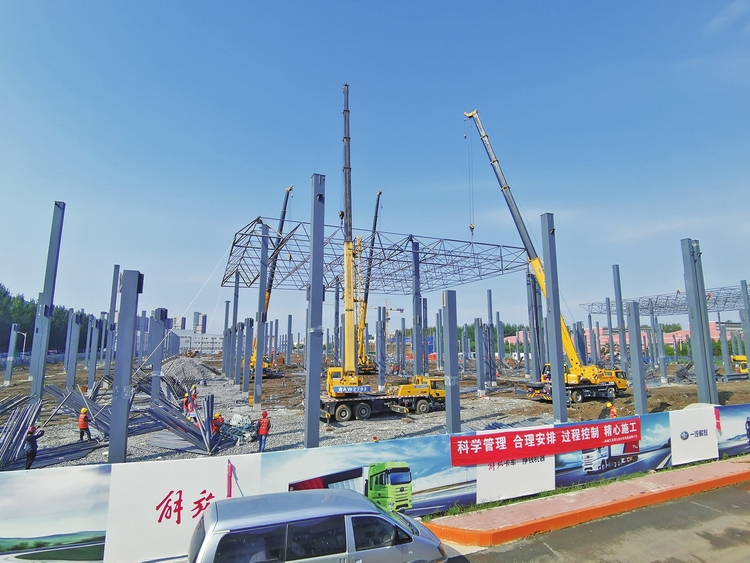 一汽解放J7智慧工廠建設“中國第一、世界一流”高端商用車智慧生産基地