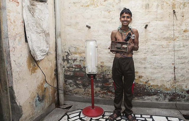 印度“奇跡男孩”可抗11000伏電擊