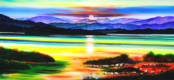 “为奥运喝彩”恒爱行动-至美之行火热进行 著名艺术大师黄建南发起“绘梦行动”