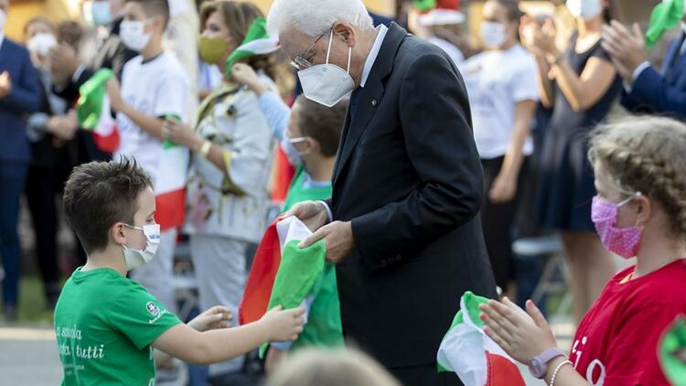 意大利總統出席新學年開學典禮 復課第一天總體平穩有序