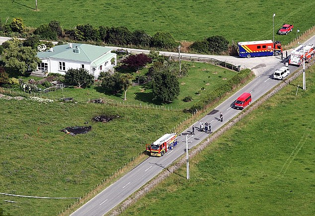 新西蘭熱氣球墜毀致11人死亡事故現場首次曝光