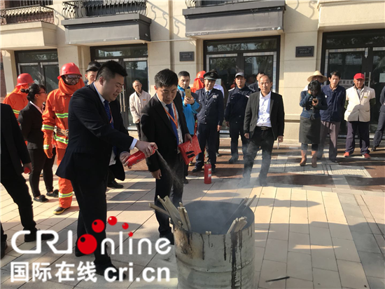 （供稿 平安江蘇圖文 三吳大地南京 移動版）“1+X幫扶”消防培訓進社區活動在南京浦口舉行