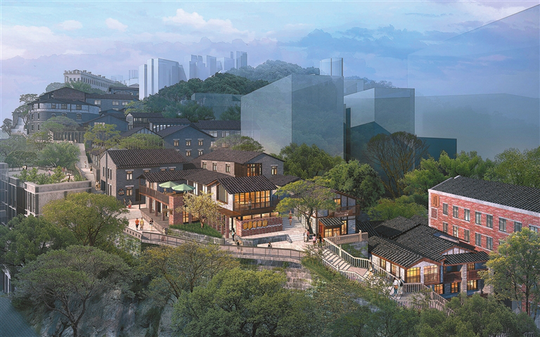 【B】重庆山城巷传统风貌区主街预计10月亮相