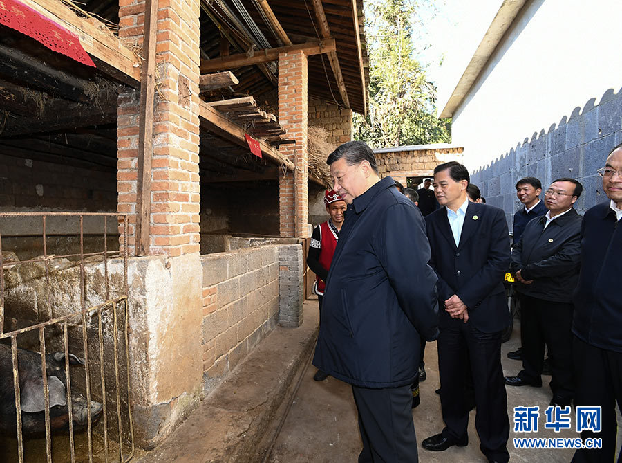 习近平春节前夕赴云南考察