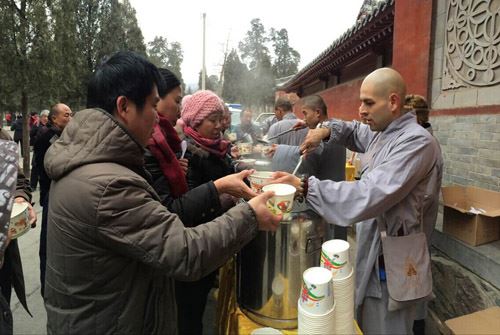 釋永信：考慮將少林寺臘八粥申報非物質文化遺産