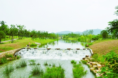 （环保图文）南京溧水区清水通道工程有效改善城区水质