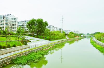 （环保图文）南京溧水区清水通道工程有效改善城区水质