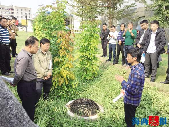 【要闻】【厦门】【移动版】【滚动新闻】【Chinanews带图】厦门海绵城市建设迎"国考"  三部委专家组抵达