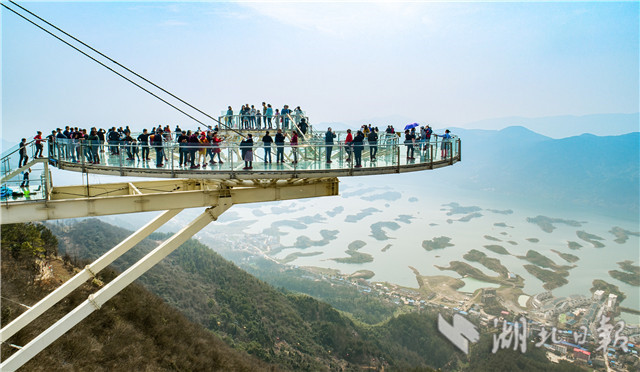 陽新天空之城迎來旅遊“開門紅”