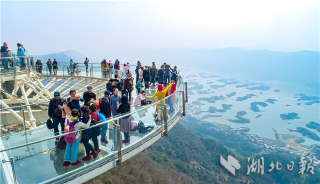 陽新天空之城迎來旅遊“開門紅”