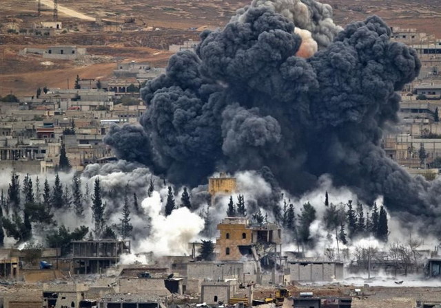 持續空襲顯成效 “伊斯蘭國”被趕出敘重鎮