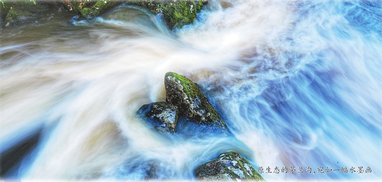 茅兰沟水墨画里求平衡