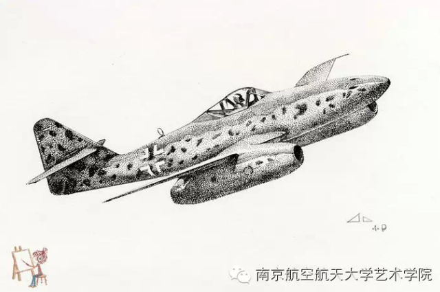 南航女生手繪飛機驚艷網友 南航女生手繪飛機驚艷網友