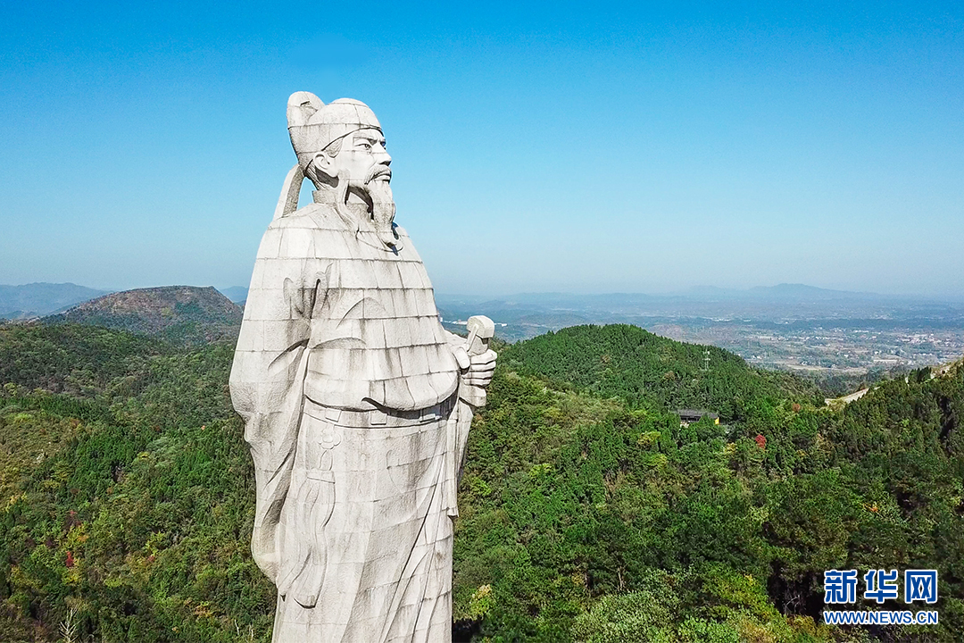 航拍安陆白兆山 寻太白遗风