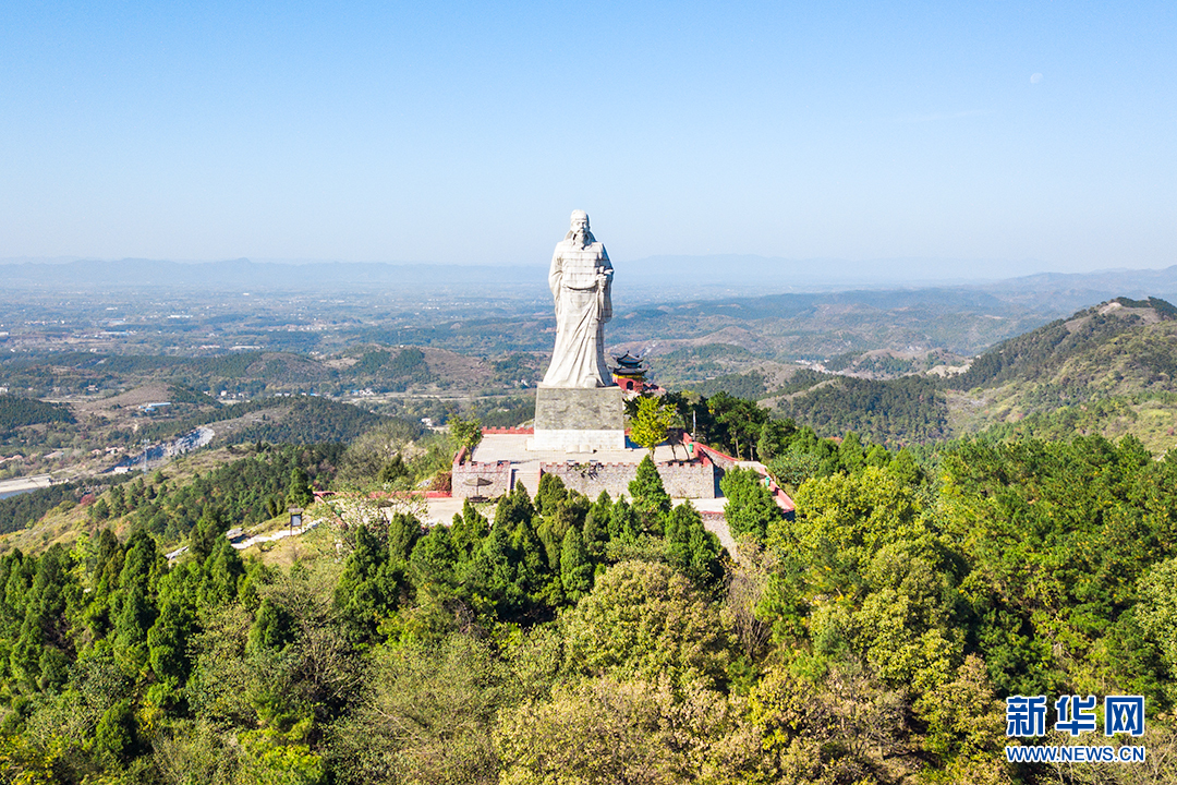 航拍安陆白兆山 寻太白遗风