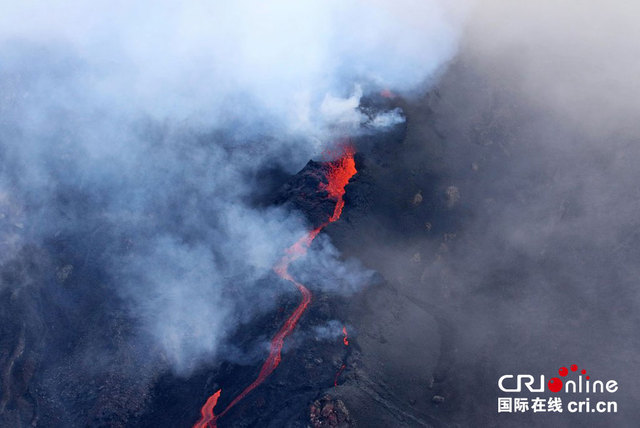 法国富尔奈斯火山喷发 有53万年"活动史"
