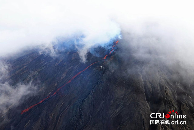 法國富爾奈斯火山噴發 有53萬年"活動史"