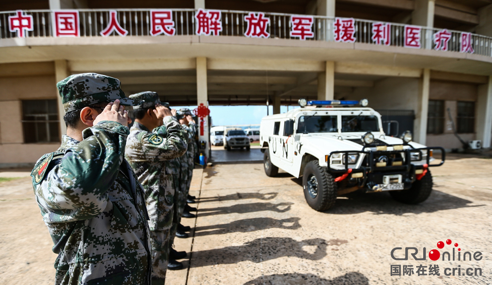 图片默认标题 图片默认标题_fororder_中国赴利维和部队运输分队与