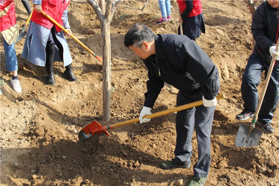 600余人种下1600多棵树 西安雁塔建设绿色家园打造幸福南城