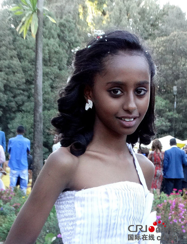 迷人的埃塞俄比亚美女