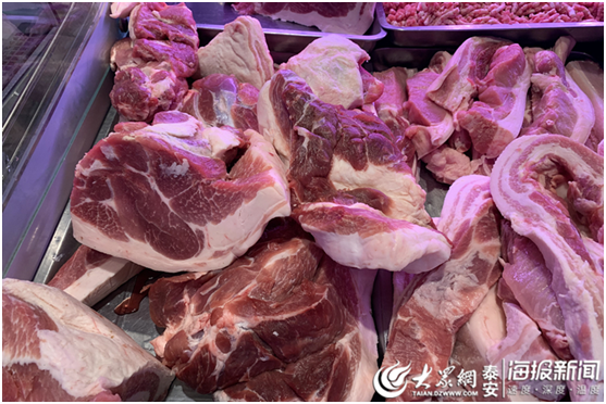 探访泰安储备肉销售点 价格低受欢迎