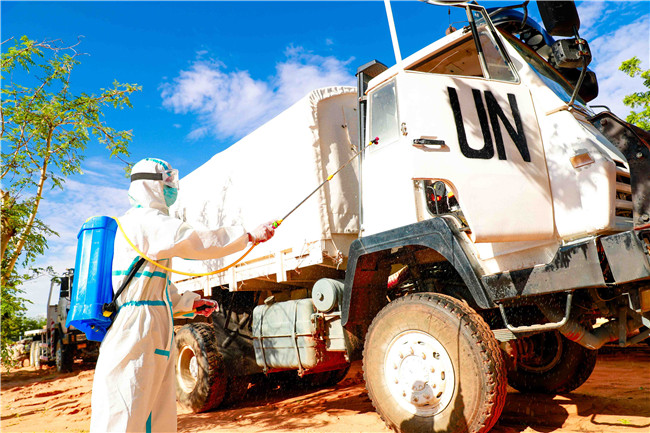 Sojojin Sin suna wanzar da zaman lafiya a Darfur na Sudan