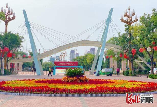 邢台市七里河体育公园图片