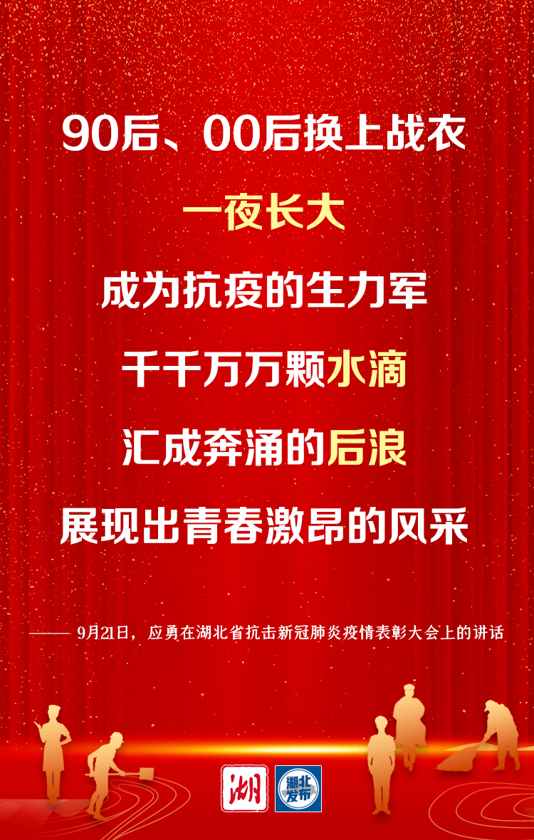 湖北省委書記應勇：弘揚偉大抗疫精神 譜寫新時代湖北高品質發展新篇章